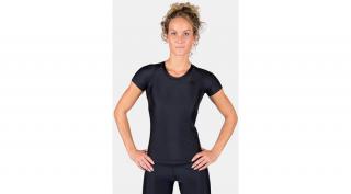 Gorilla Wear Carlin Compression Short Sleeve Top (fekete/fekete)