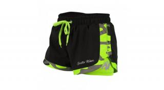 Gorilla Wear Denver Shorts (fekete/lime)
