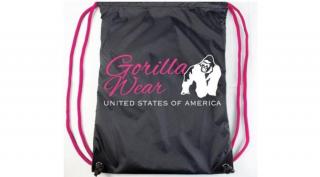 Gorilla Wear Drawstring Bag (fekete/pink)