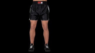 Gorilla Wear Henderson Muay Thai/Kickboxing Shorts (fekete/szürke)