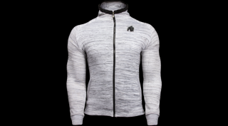 Gorilla Wear Keno Zipped Hoodie (fehér/fekete)