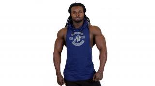 Gorilla Wear Lawrence Hooded Tank Top (navy kék)