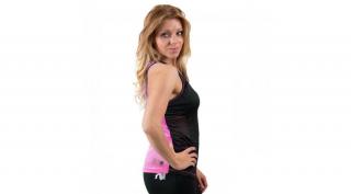 Gorilla Wear Marianna atléta trikó (fekete/pink)