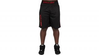 Gorilla Wear Mercury Mesh Shorts (fekete/piros)