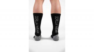Gorilla Wear Performance Crew Socks zokni (Fekete)