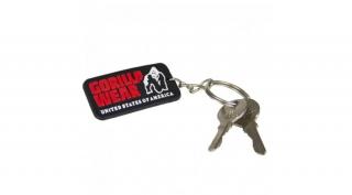 Gorilla Wear Rubber Men Logo Keychain