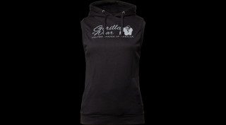 Gorilla Wear Selma Sleeveless Hoodie (fekete)