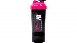 Gorilla Wear Shaker Compact (fekete/pink 600ml)