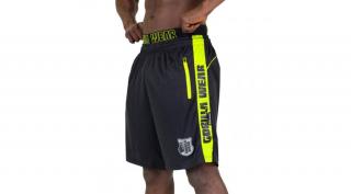 Gorilla Wear Shelby Shorts (fekete/lime)