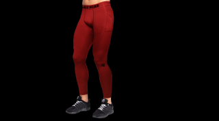 Gorilla Wear Smart Tights (burgundi piros)