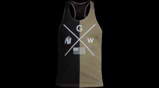 Gorilla Wear Sterling Stringer Tank Top (fekete/army zöld)