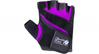 Gorilla Wear Womens Fitness Gloves (fekete/lila)