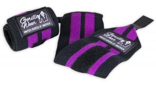 Gorilla Wear Womens Wrist Wraps (fekete/lila)