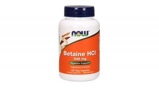 NOW Foods Betaine HCl (120 kapszula)