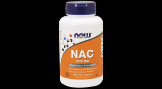 NOW Foods NAC 600mg (100 kapszula)
