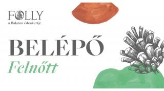 Arborétumi belépőjegy - teljes árú (felnőtt)