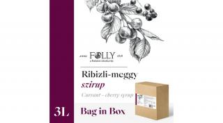 Ribizli-meggy szirup 3l