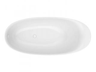Kolpa Soft 180x80 beépíthető fürdőkád fehér