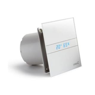 Sapho CATA E-100 GTH ventilátor, 4/8W, időzítővel, hygro, o100mm, fehér (00900200)