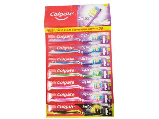 Colgate FOGKEFE - ZigZag Medium (6+1db-os gyűjtő)