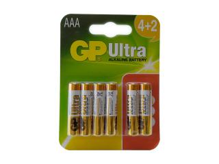 GP Ultra mikroceruzaelem (AAA) 4+2 db