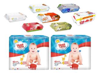 Yess Baby Maxi 4 pelenka és törlőkendő próbacsomag