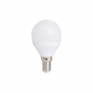LED lámpa , égő , körte , E14 foglalat , 5.5 Watt , 180° , hideg fehér