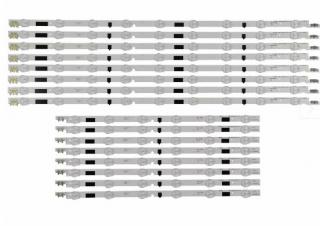 Samsung 46 colos 2013SVS46F D2GE-460SCA / B-R3 ledkészlet, UE46F5005A, HG46AA570LRXXR,8x (9led + 6led)