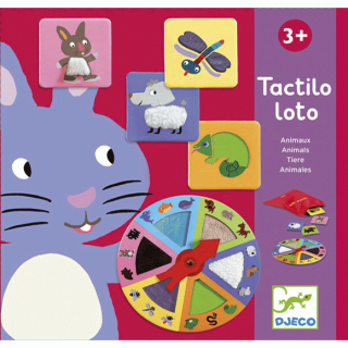Társasjáték - Tapintgató - Tactilo lotto, animals