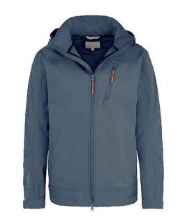 "Blue Wave" (Bent) Softshell kabát kék melange színben