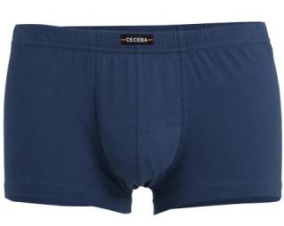 Elasztikus boxer alsó - kék