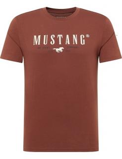 "Mustang" póló - csokibarna