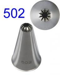 Díszítő cső zárt csillag 502 (Díszítő csővég)