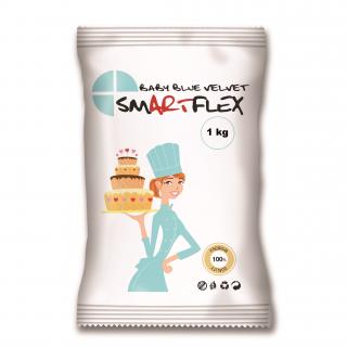 Smartflex Baby Blue Velvet 250 gramm (Dekorációs massza)