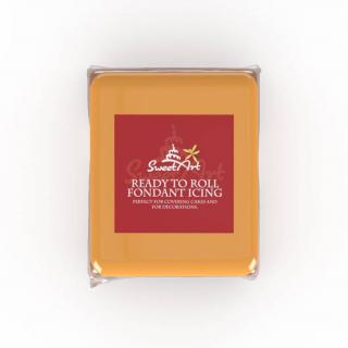 Sweetart Aranysárga Tortaburkoló massza vanília ízű 250g