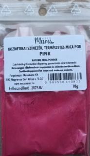 Ásványi színezék por, Mica (pink)