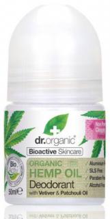 Dr. Organic dezodor (kendermagolaj)