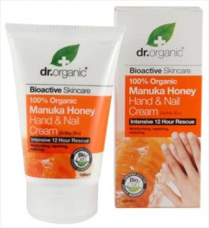 Dr. Organic kéz- és körömápoló (méz)