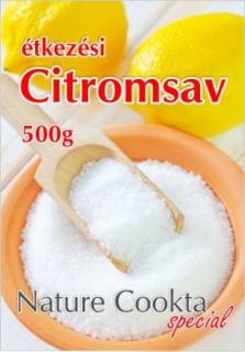 Étkezési citromsav, Nature Cookta (500g)