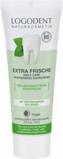 Logona Logodent Extra fresh daily care fogkrém bio borsmentával (75 ml)