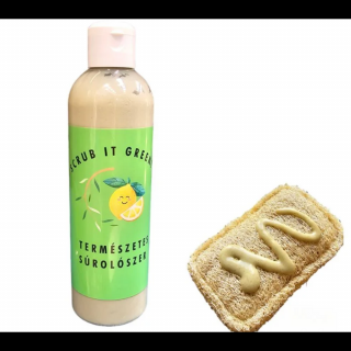 Mosómami Scrub It Green! Súrolószer - teafa, citrom (250 ml)