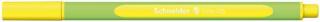 Tűfilc 0,4mm, Schneider Line-Up (neon sárga)