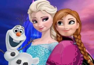 Frozen (Jégvarázs) Szendvicses szett Anna/Elsa + Olaf