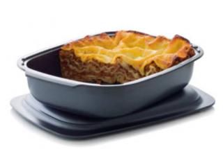 Tupperware Ultra Pro Lasagne alj + tető