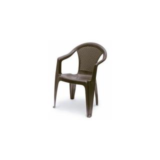 Kora barna alacsonytámlás műrattan szék