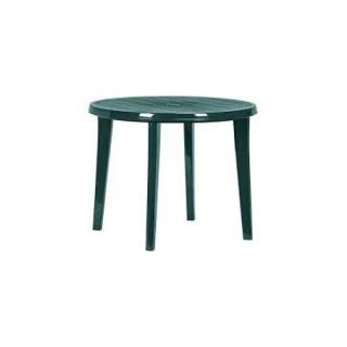 Lisa 90 cm asztal zöld színben