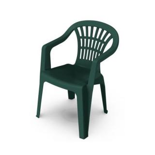Lyra zöld alacsonytámlás szék