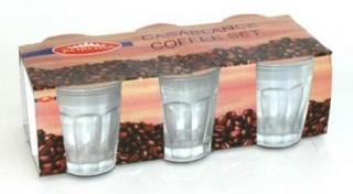 Pohár kávés 150 ml 6 db üveg