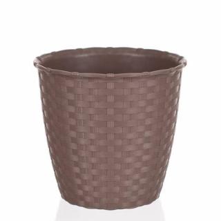 Rattan kaspó 14 cm 2 színben