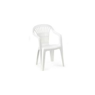 Scilla fehér alacsonytámlás szék